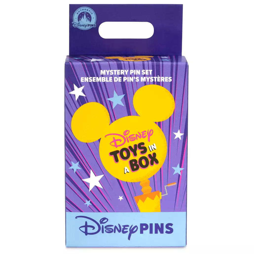 "Pre-Order" HKDL - Disney Toys in a Box Mystery 2-Piece Pin Blind Pack