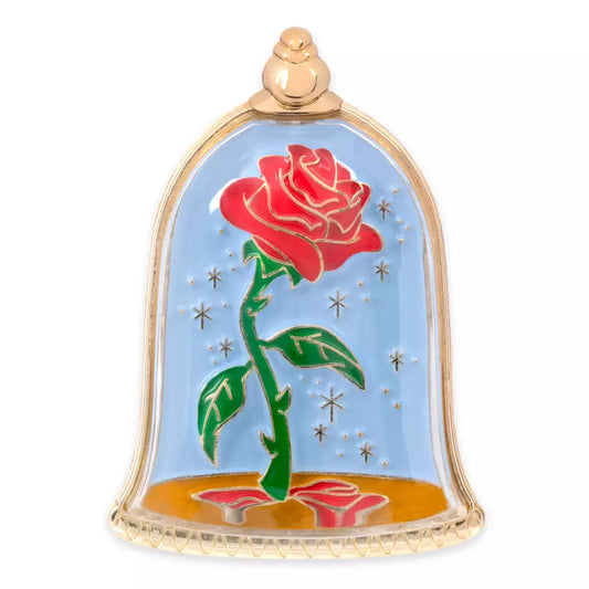 "Pre-Order" HKDL - Enchanted Rose Pin, Beauty and the Beast
