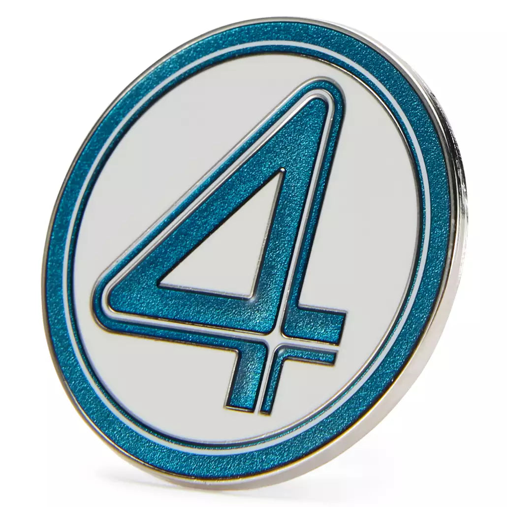 "Pre-Order" HKDL - The Fantastic 4: First Steps ''4'' Icon Pin
