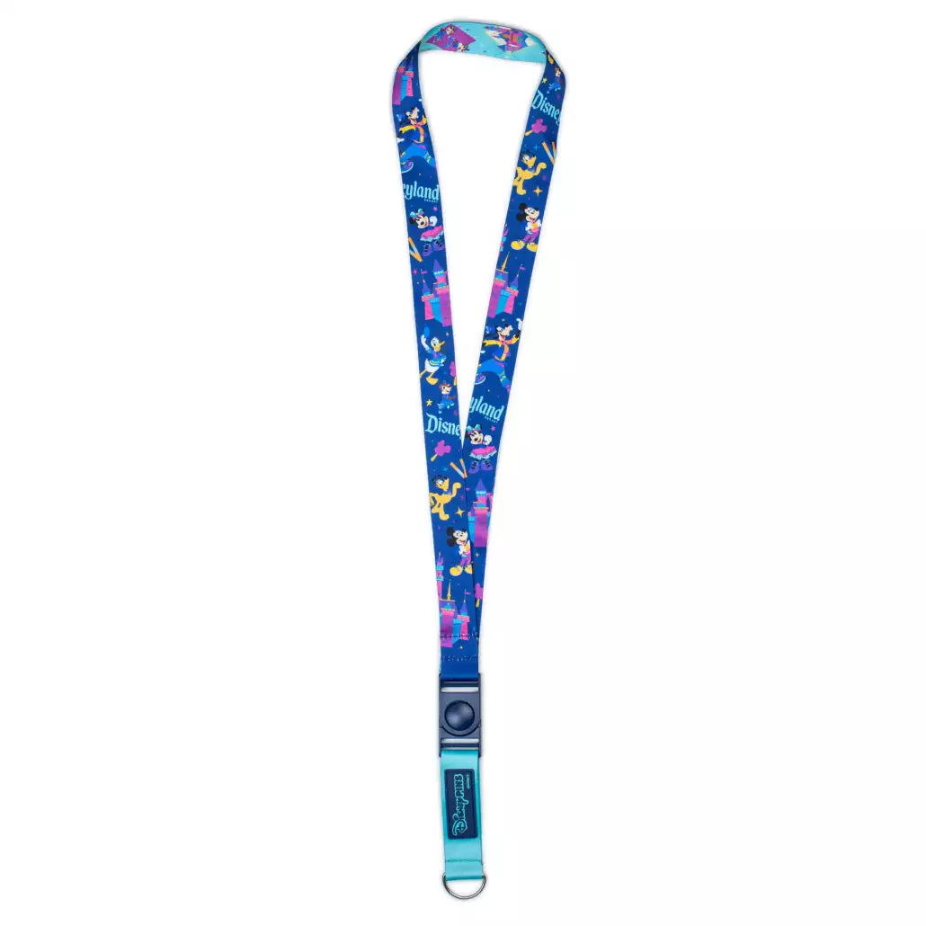 “Pre-order” HKDL - Reversible Pin Trading Lanyard, Disneyland 70th Anniversary