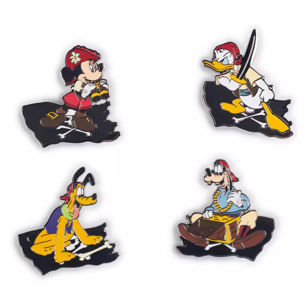 “Pre-order” HKDL - Mickey Mouse and Friends Pin Trading Starter Set