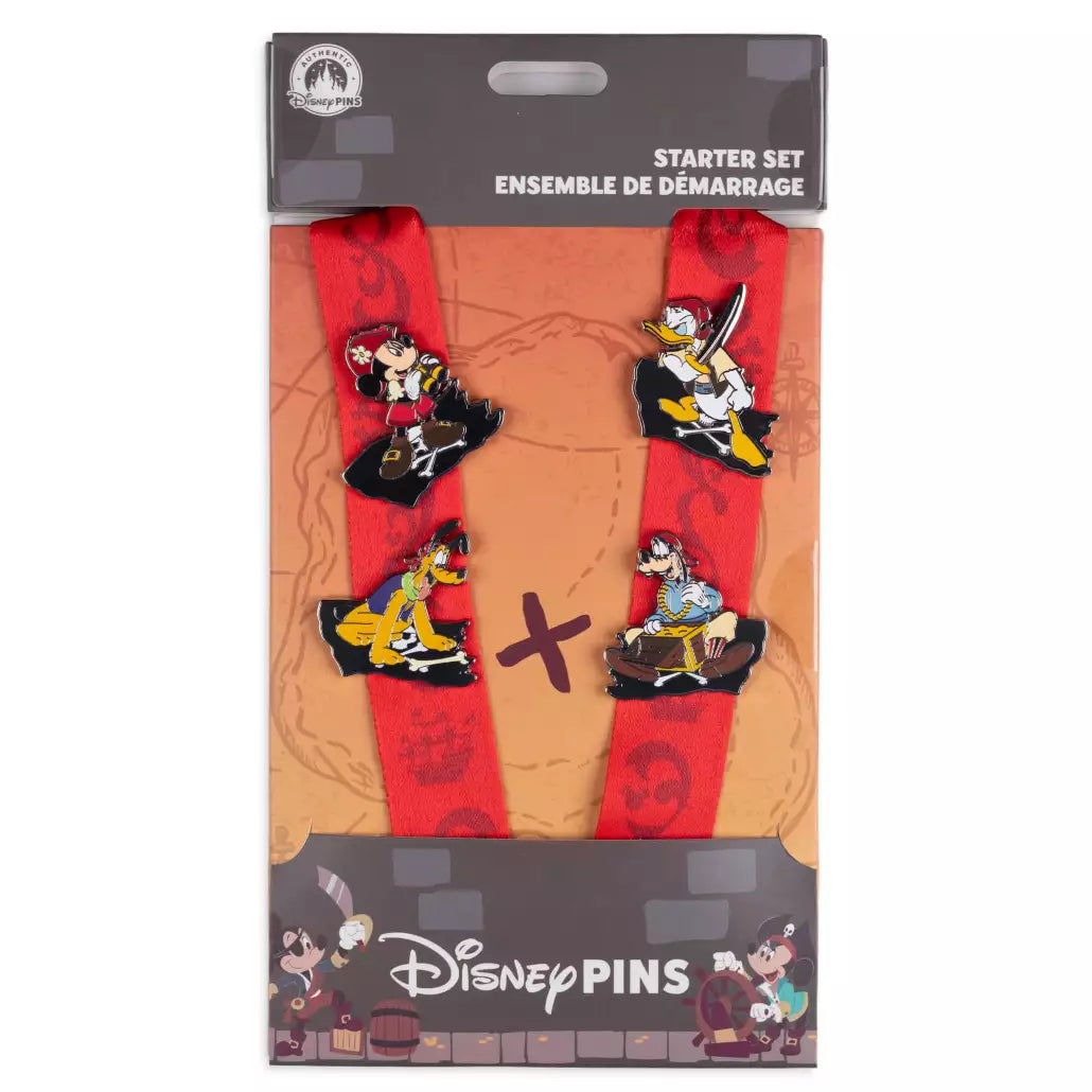 “Pre-order” HKDL - Mickey Mouse and Friends Pin Trading Starter Set