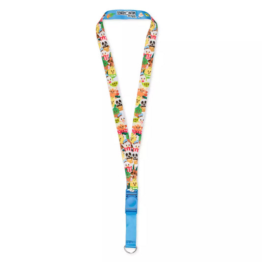 “Pre-order” HKDL - Munchlings Reversible Lanyard Pins Strap, Sensational Snacks