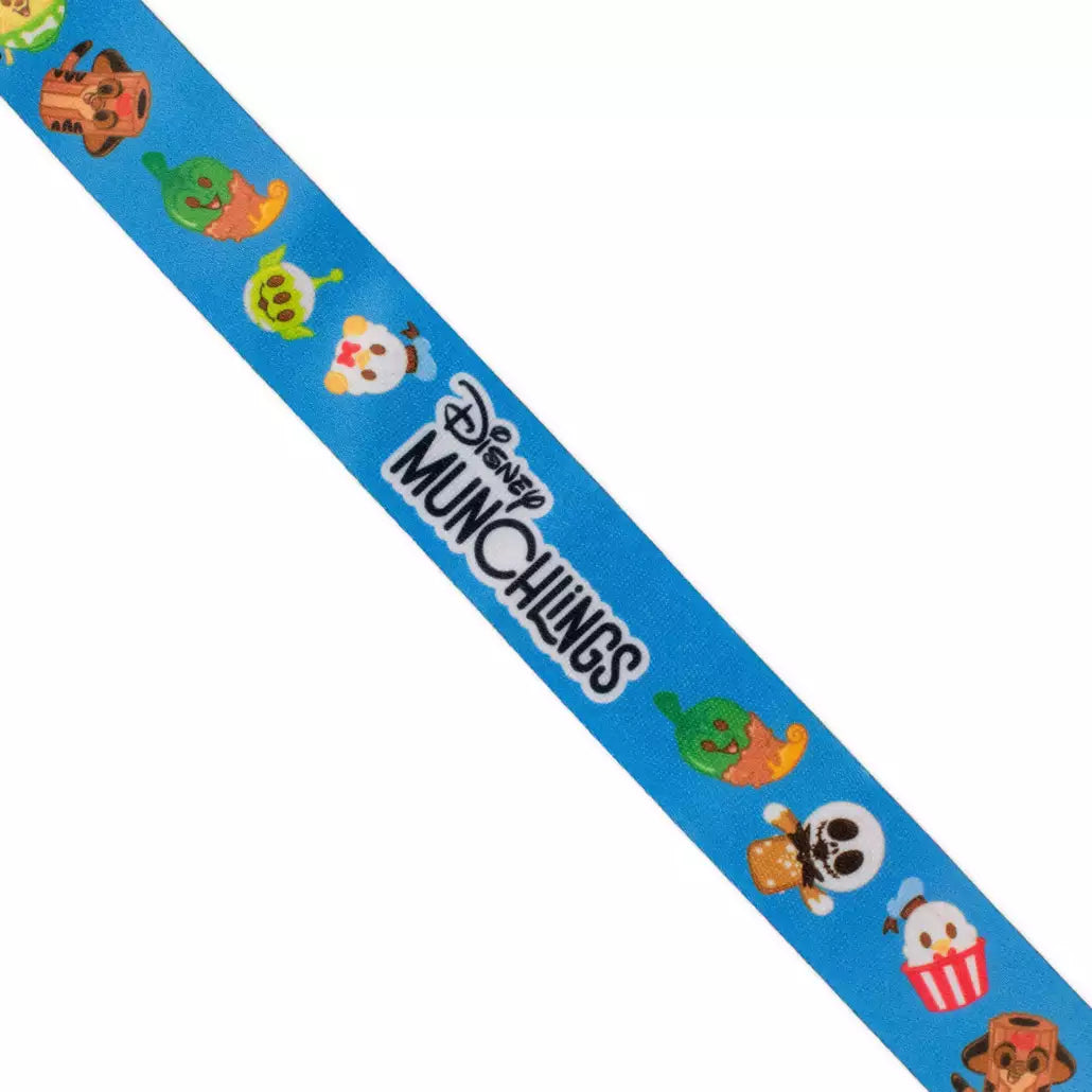 “Pre-order” HKDL - Munchlings Reversible Lanyard Pins Strap, Sensational Snacks