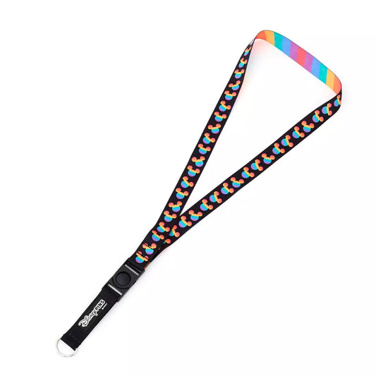 “Pre-order” HKDL - Mickey Mouse Pin Trading Lanyard, Disney Pride Collection