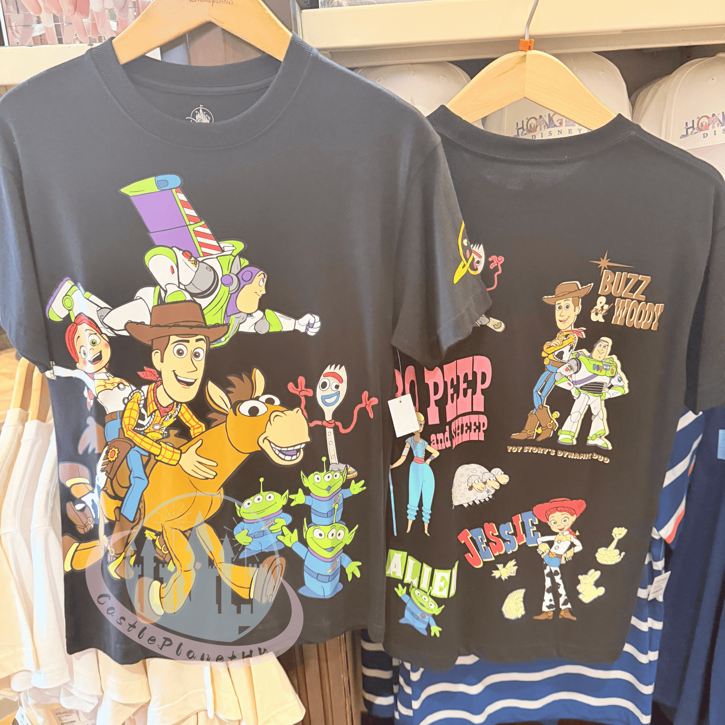 “Pre-order” HKDL - Toy Story 4 Black T-Shirt for Adults