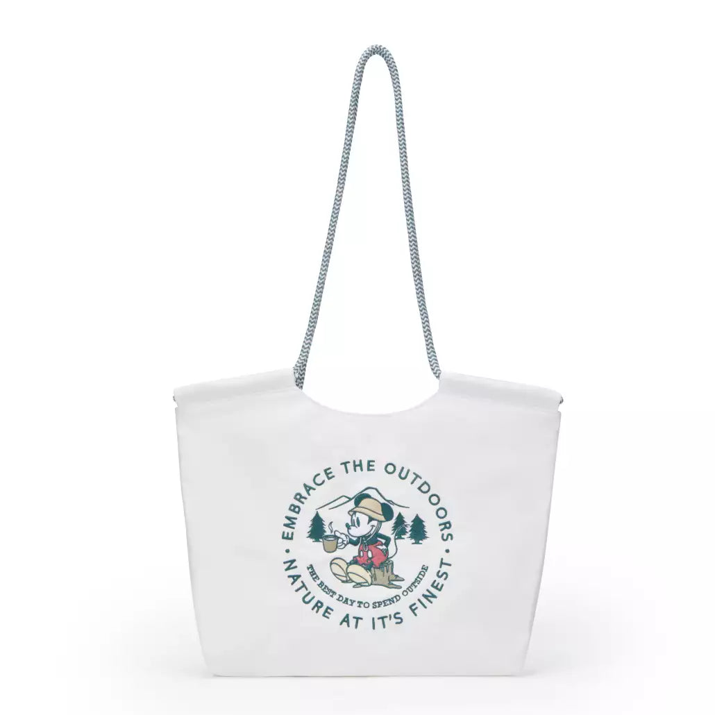 "Pre-Order" HKDL - Mickey Two-Way Drawstring Bag, Mickey Go Camping
