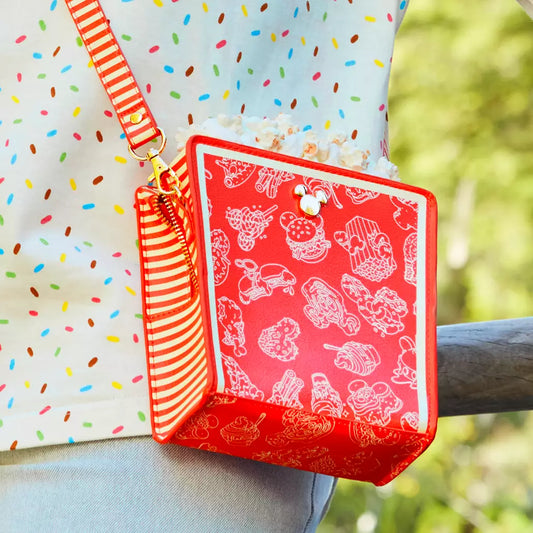“Pre-order” HKDL - Disney Eats Popcorn Box Crossbody Bag