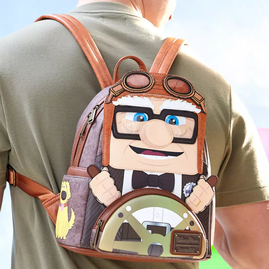 "Pre-Order" HKDL - Carl Fredricksen Loungefly Mini Backpack, Up