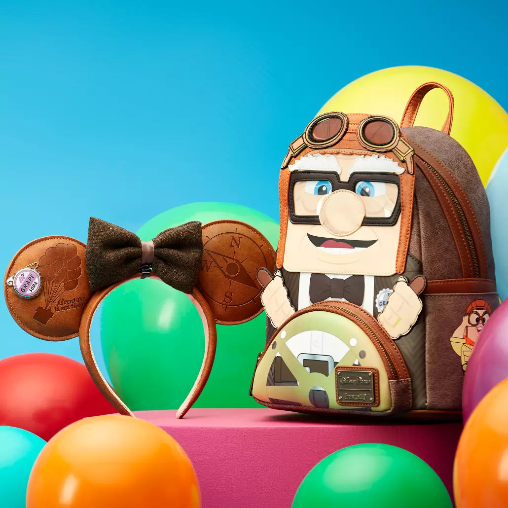 "Pre-Order" HKDL - Carl Fredricksen Loungefly Mini Backpack, Up