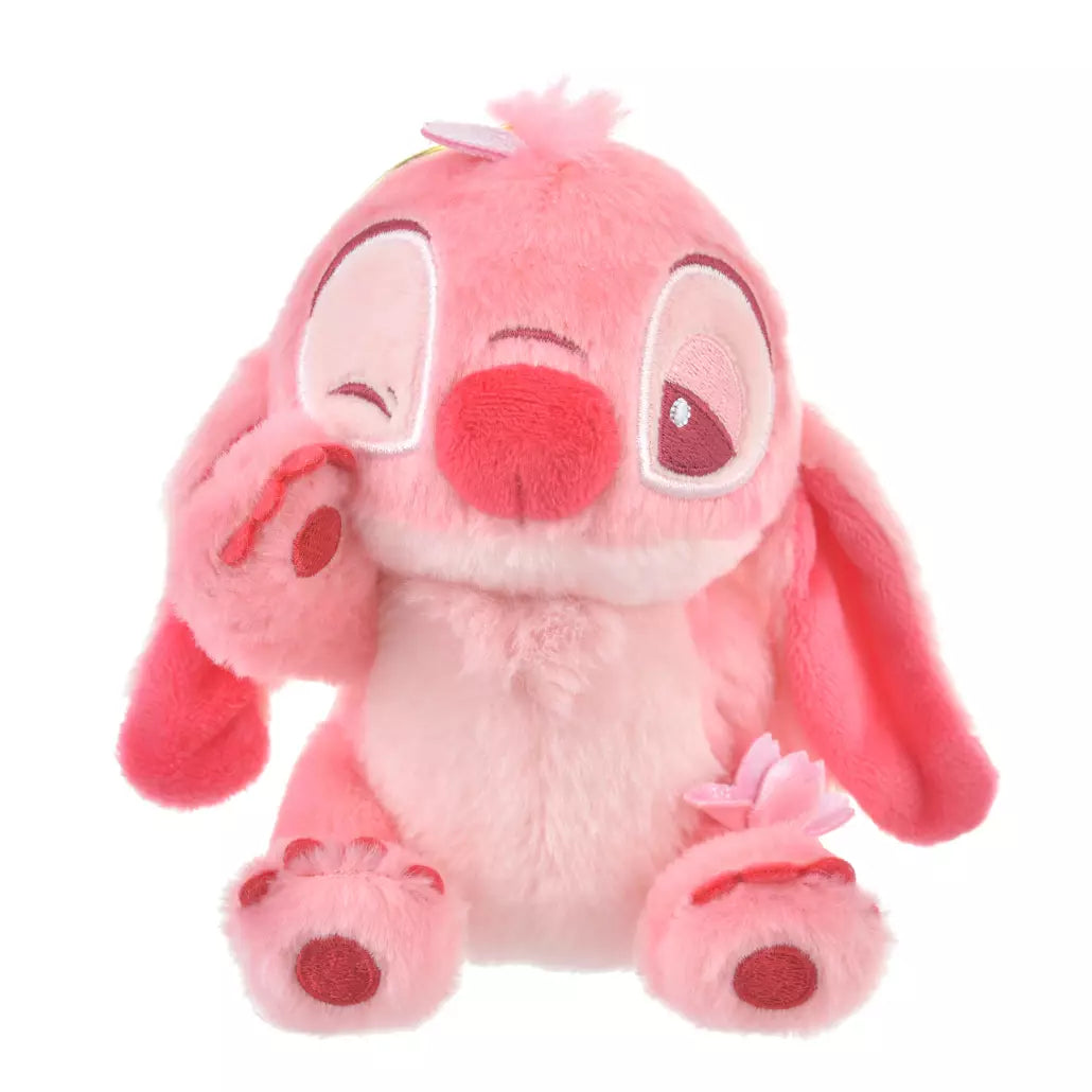 HKDL - Stitch Plush Keychain (Sakura 2024)【Ready Stock】