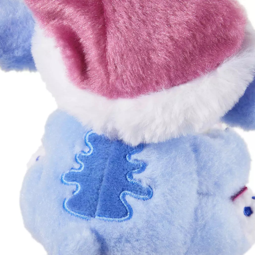 HKDL - Stitch Holiday Plush Keychain - Hug with Gift Box (Gifting Stitch - Winter 2023)【Ready Stock】