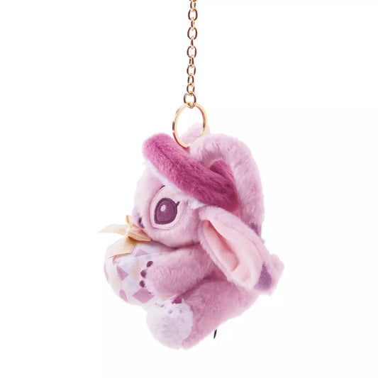 HKDL - Angel Holiday Plush Keychain (Gifting Stitch)