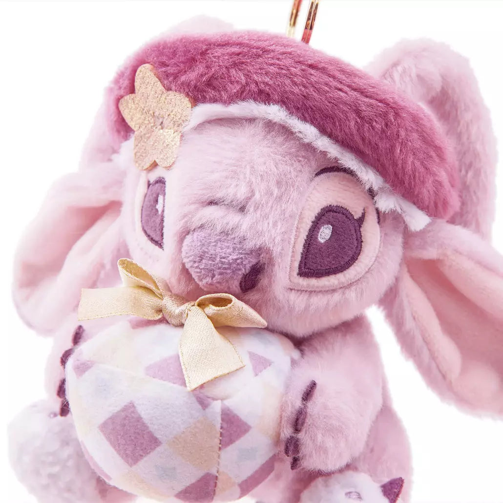HKDL - Angel Holiday Plush Keychain (Gifting Stitch)