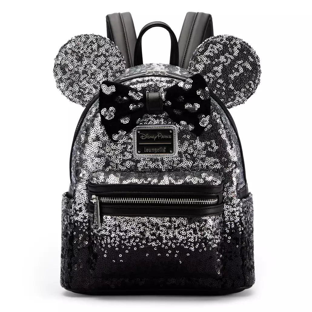 Loungefly Minnie Mouse New Year's Eve Mini Backpack Loungefly Minnie Mouse New Year's Eve Mini Backpack