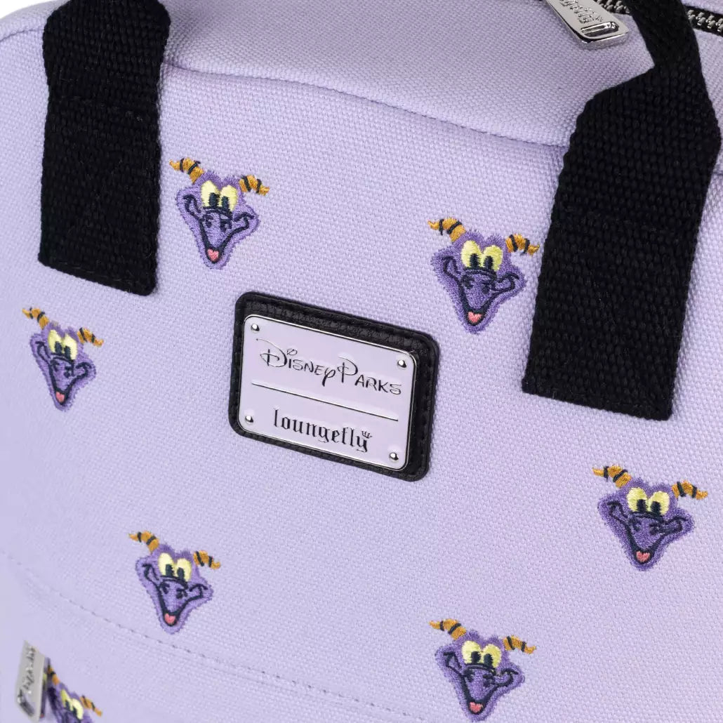 "Pre-Order" HKDL - Loungefly Figment Canvas Mini Backpack, EPCOT