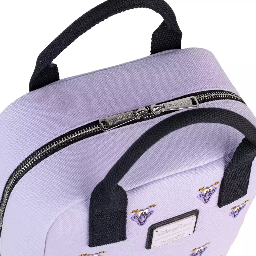 "Pre-Order" HKDL - Loungefly Figment Canvas Mini Backpack, EPCOT