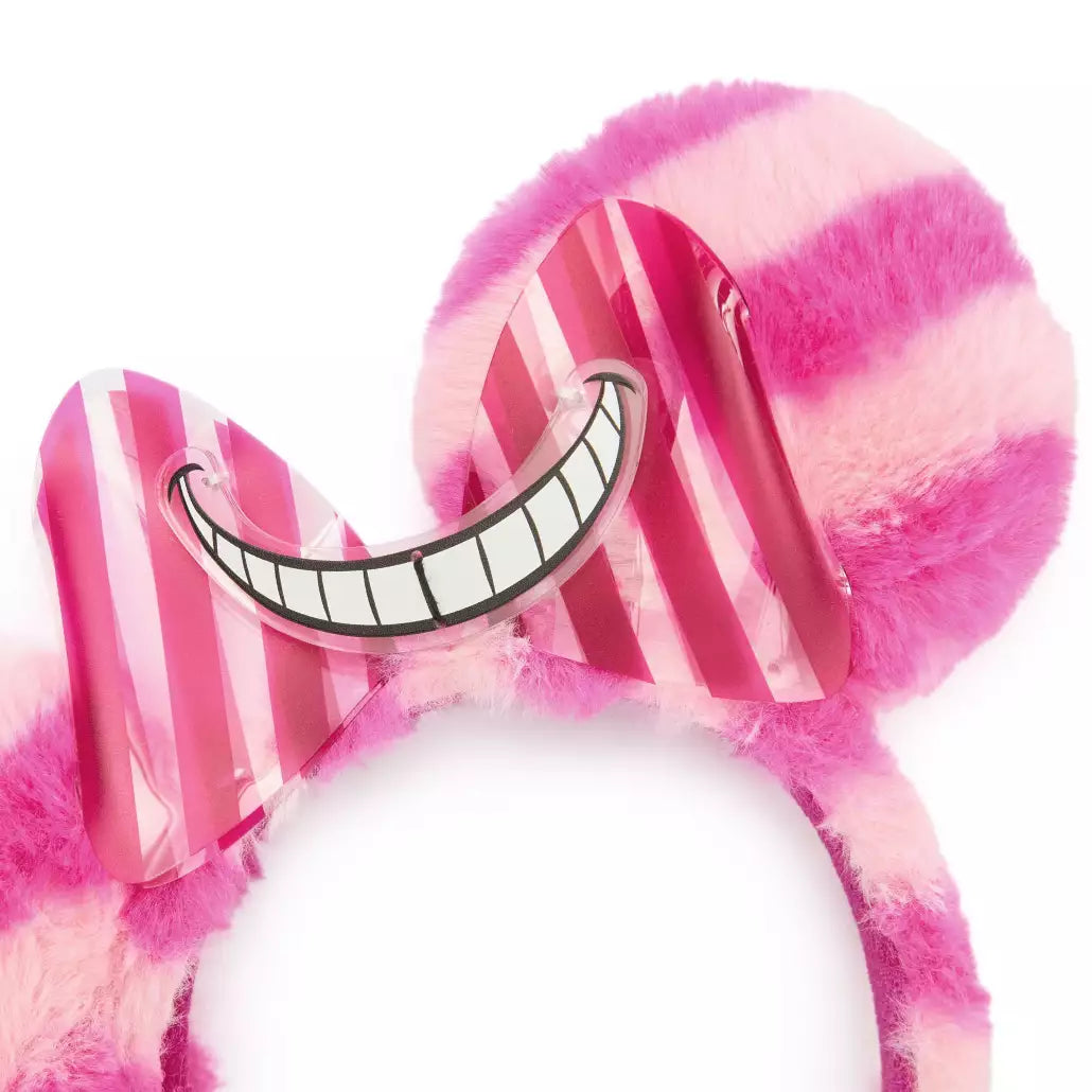 "Pre-Order" HKDL - Cheshire Cat Plush Ears Headband for Adults, Alice in Wonderland