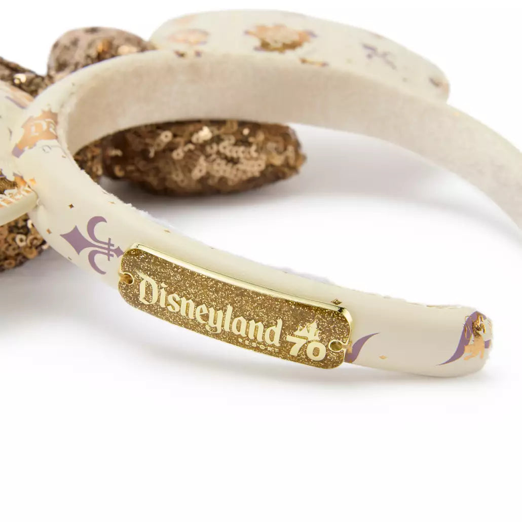 "Pre-Order" HKDL - Minnie Mouse Ears Headband for Adults, Disneyland 70th Anniversary