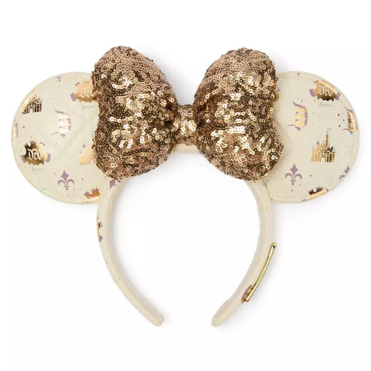 "Pre-Order" HKDL - Minnie Mouse Ears Headband for Adults, Disneyland 70th Anniversary