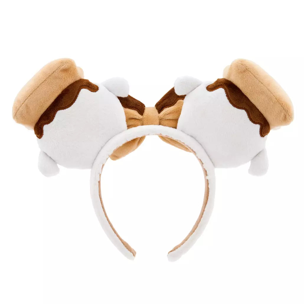 HKDL - Baymax S'more Disney Munchlings Plush Ears Headband, Baked Treats【Ready Stock】