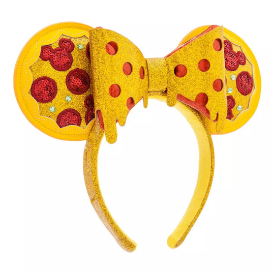 HKDL - Minnie Mouse Pizza Ears Headband, Disney Eats【Ready Stock】