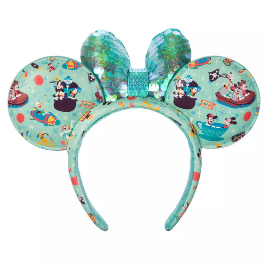 HKDL - Minnie Mouse ''Play in the Park'' Ear Headband【Ready Stock】