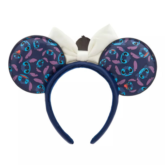 HKDL/SHDR - Stitch x Minnie Mouse Ears Headband, Lilo & Stitch【Ready Stock】