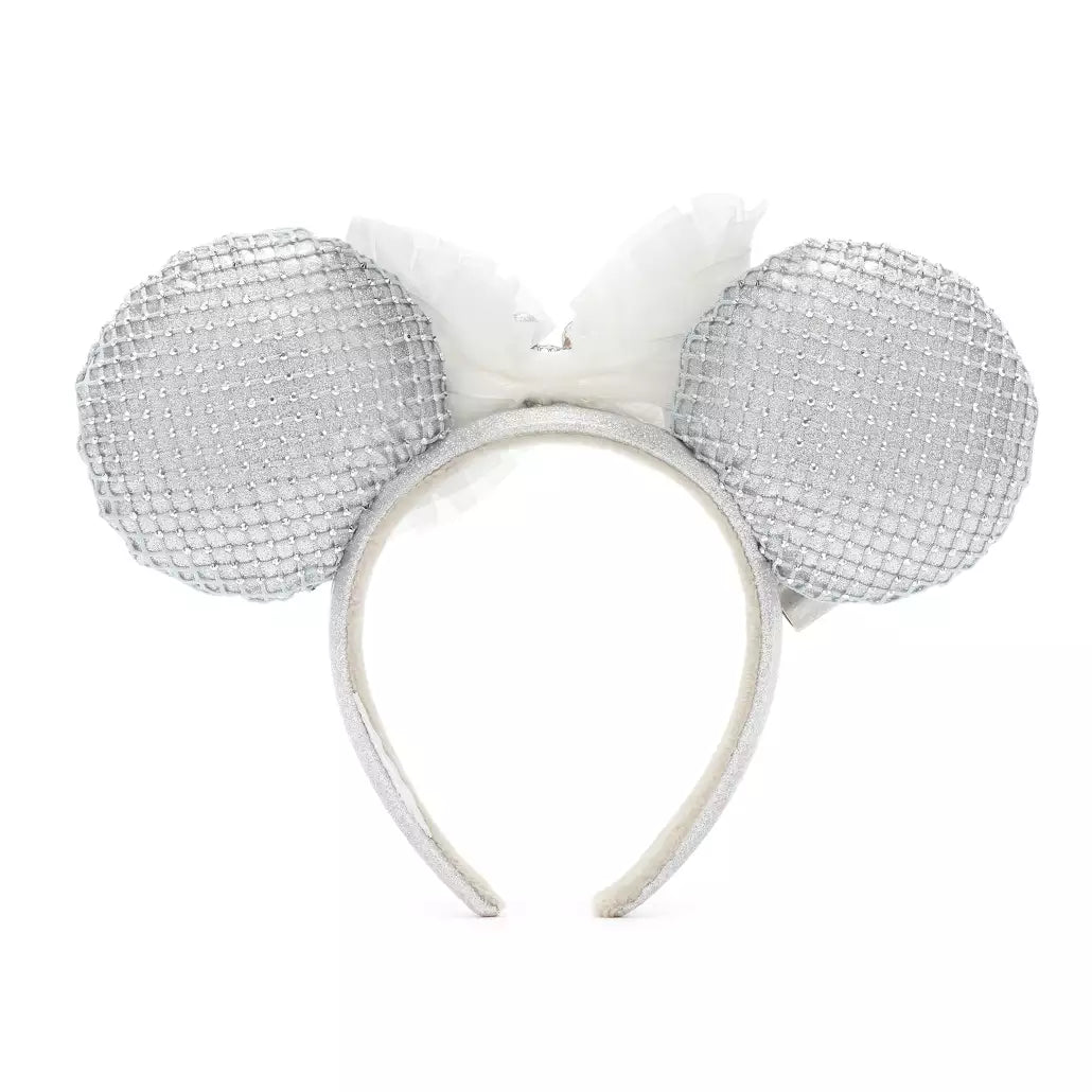 “Pre-Order” HKDL - Minnie Mouse Holiday Gem Ears Headband for Adults