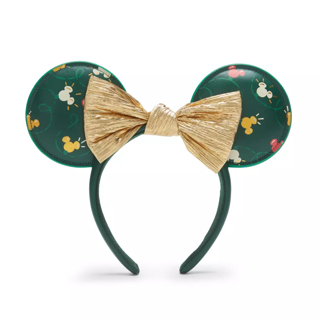 "Pre-Order" HKDL - Mickey Mouse Icon Holiday Lights Ears Headband for Adults