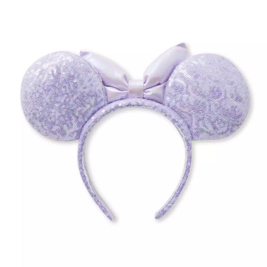 "Pre-Order" HKDL - Minnie Mouse Sequined Ears Headband, Opalescent