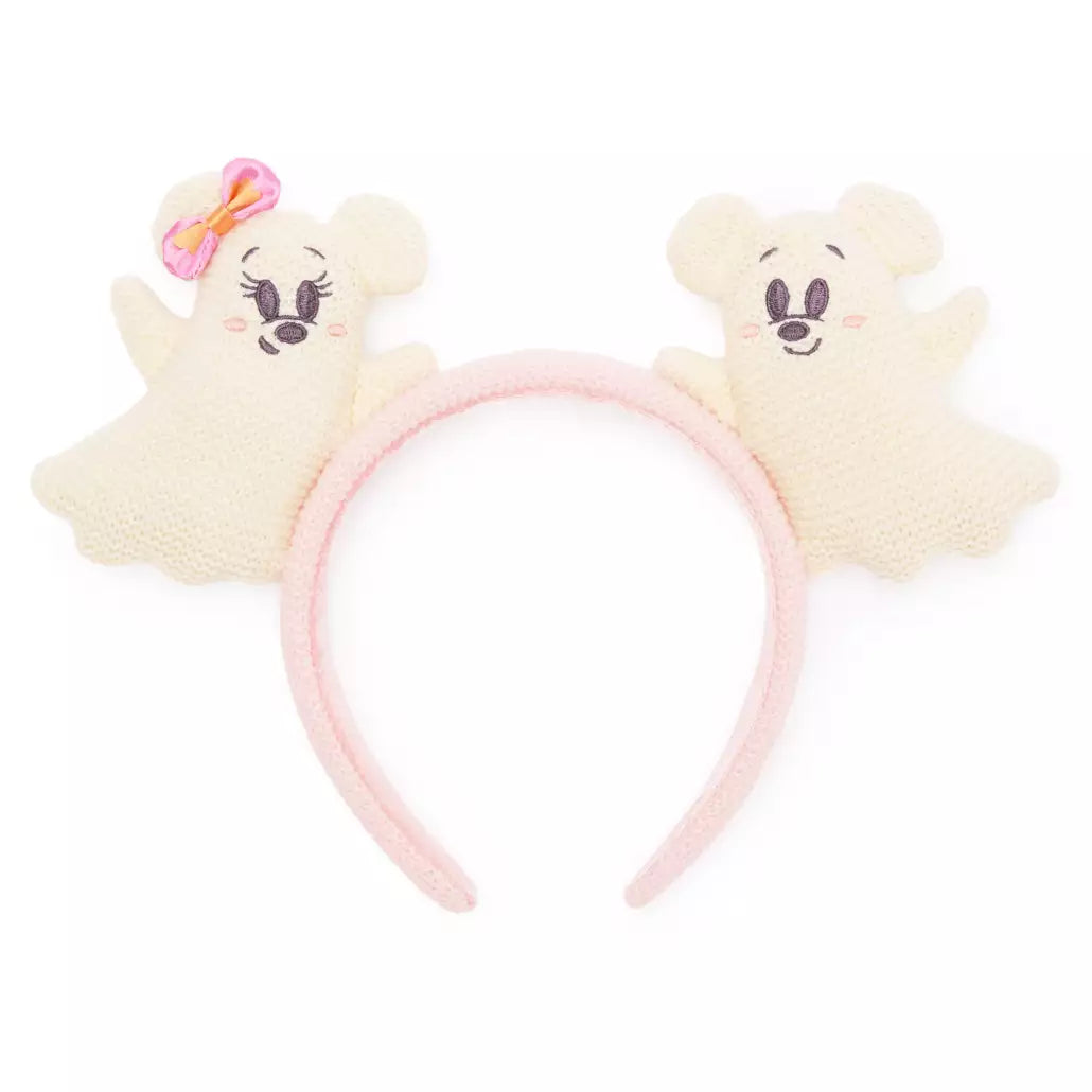 HKDL - Mickey and Minnie Mouse Ghosts Ears Headband for Adults, Halloween 2025【READY STOCK】