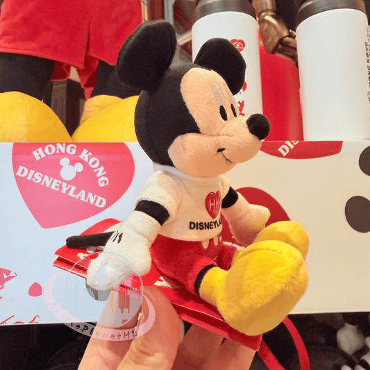 “Pre-Order” HKDL - Mickey Magnetic Shoulder Pal Plush, Love Hong Kong Disneyland 2026