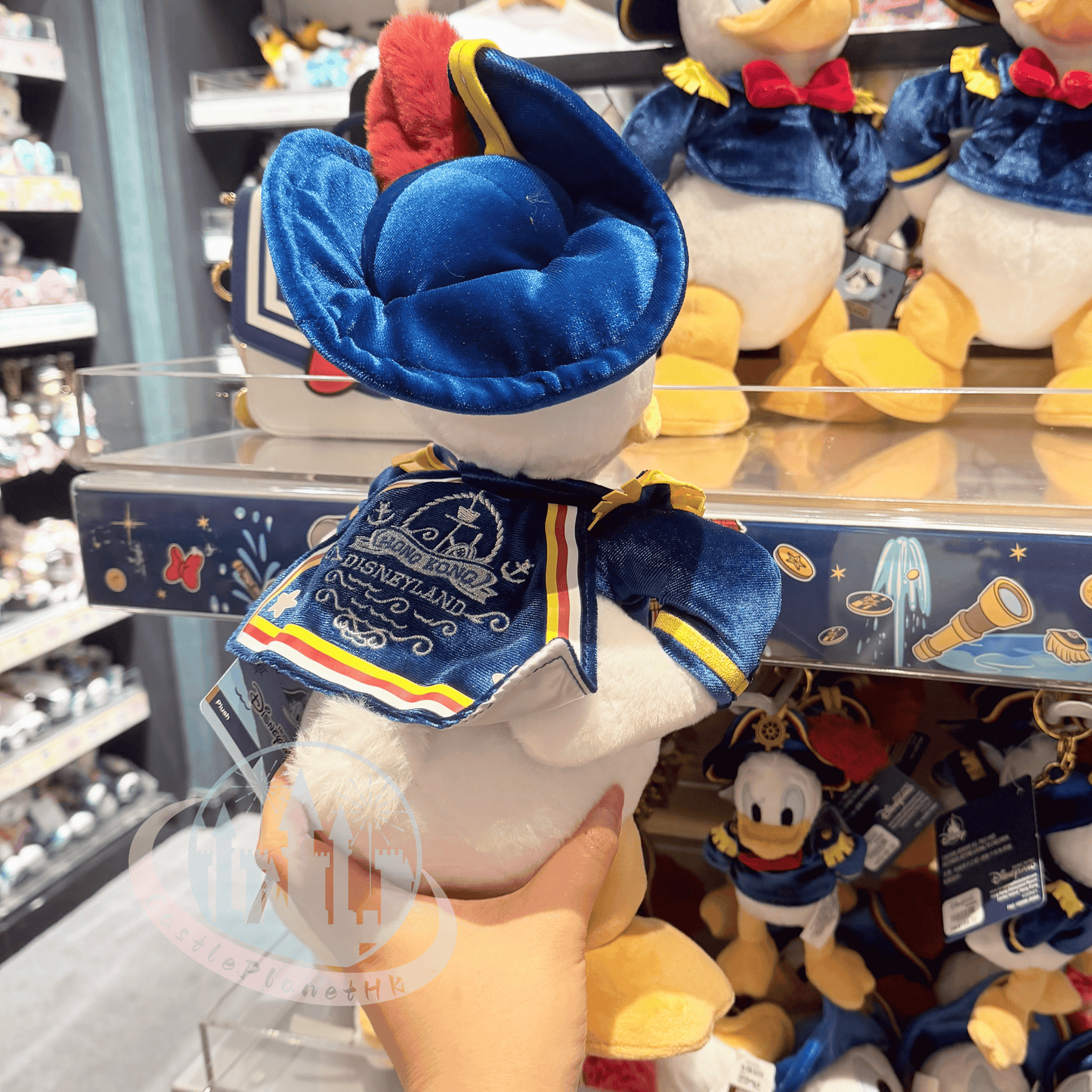 "Pre-Order" HKDL - Donald Plush Toys, Donald Captain 2026