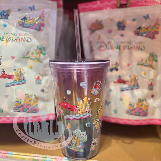 "Pre-Order" HKDL - Mickey & Friends Cold Cup, HKDL 20th Anniversary Grand Celebration