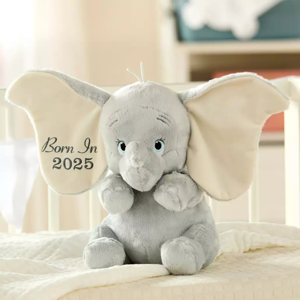 "Pre-Order" HKDL - Dumbo ''Born in 2025'' Small Plush for Baby
