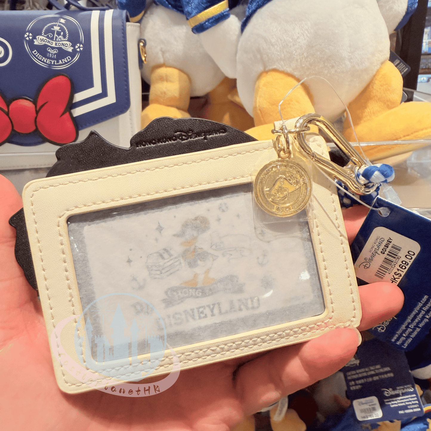 "Pre-Order" HKDL - Donald Card Holder, Donald Captain 2026