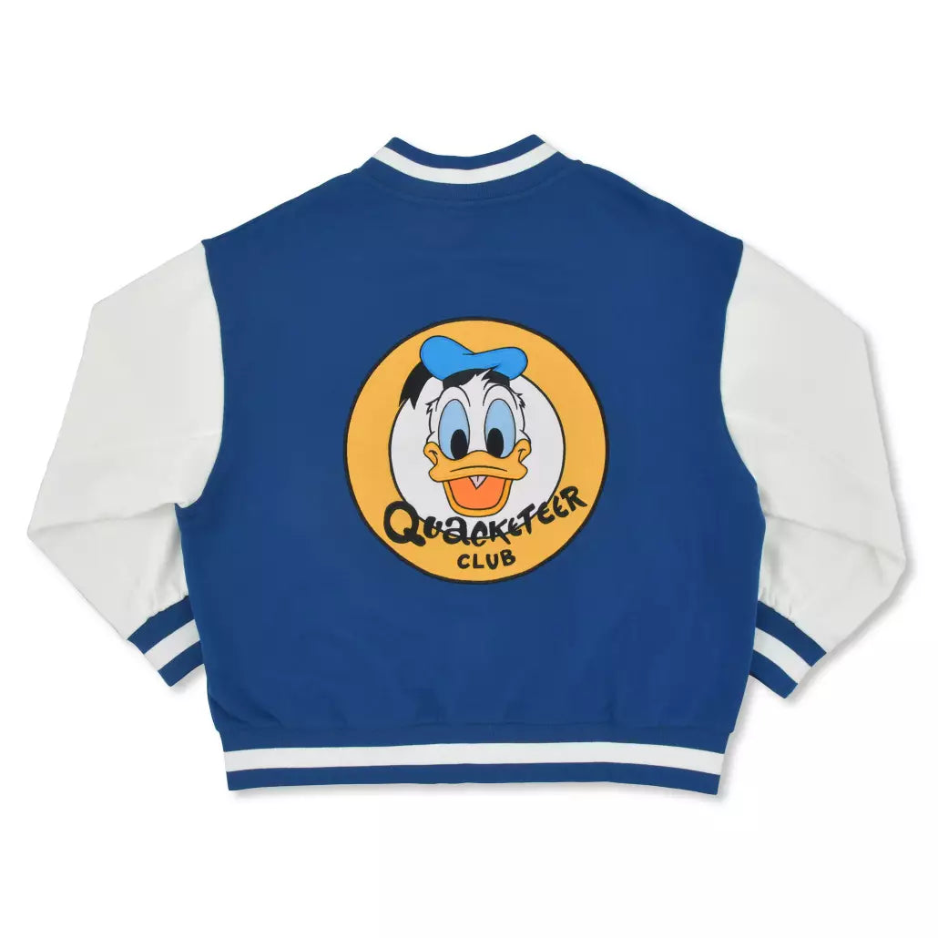 “Pre-order” HKDL - Donald Duck 90th Anniversary Baseball Jacket for Adults