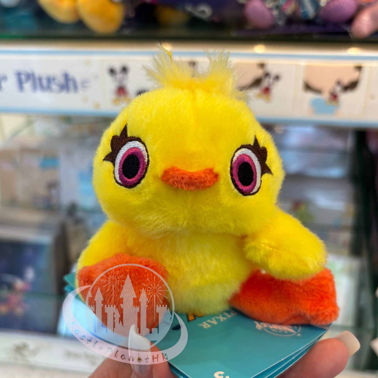 "Pre-Order" HKDL - Ducky Magnetic Shoulder Pal Plush, TOY STORY 4
