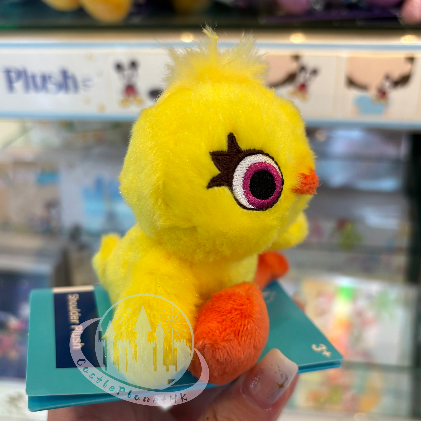 "Pre-Order" HKDL - Ducky Magnetic Shoulder Pal Plush, TOY STORY 4