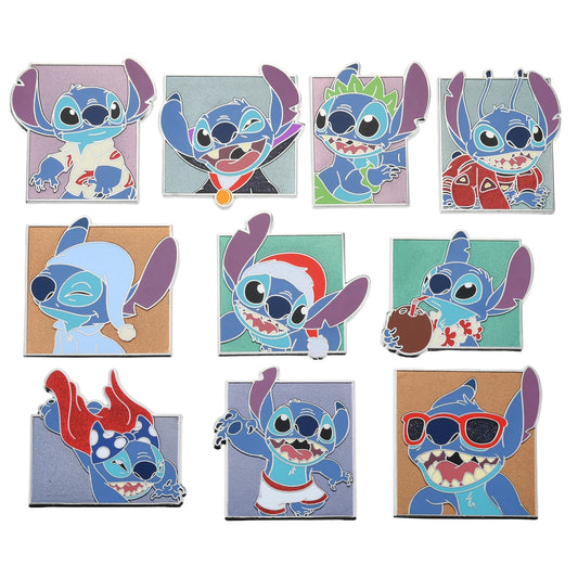 HKDL - Stitch Secret Pin Badge (Disney Stitch Day Collection)【Ready Stock】