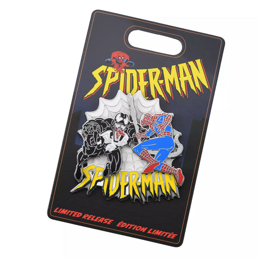 "Pre-Order" HKDL/JDS - Spider-Man and Venom Pin Badge Spider-Man 90s (Spider-Man: The Animated Series)