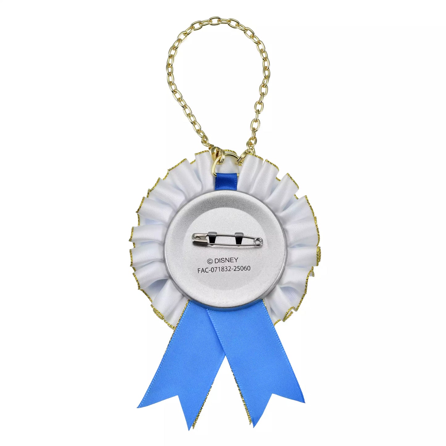 “Pre-Order” JDS - Donald Can Badge Rosette with Chain, DONALD THE KING BIRTHDAY