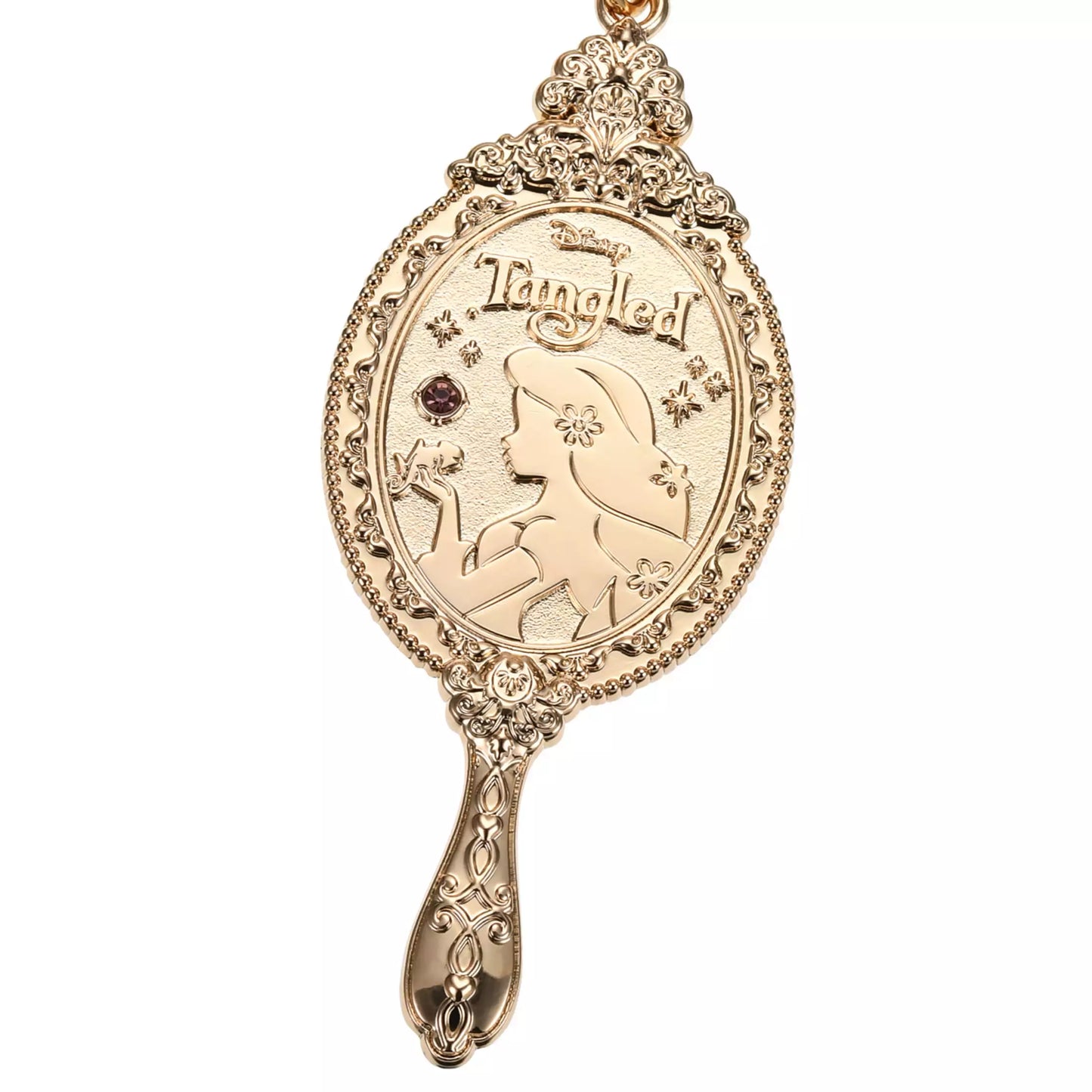 “Pre-Order” JDS - Rapunzel & Pascal Keychain Mirror, WISHING YOU A LOVELY DAY