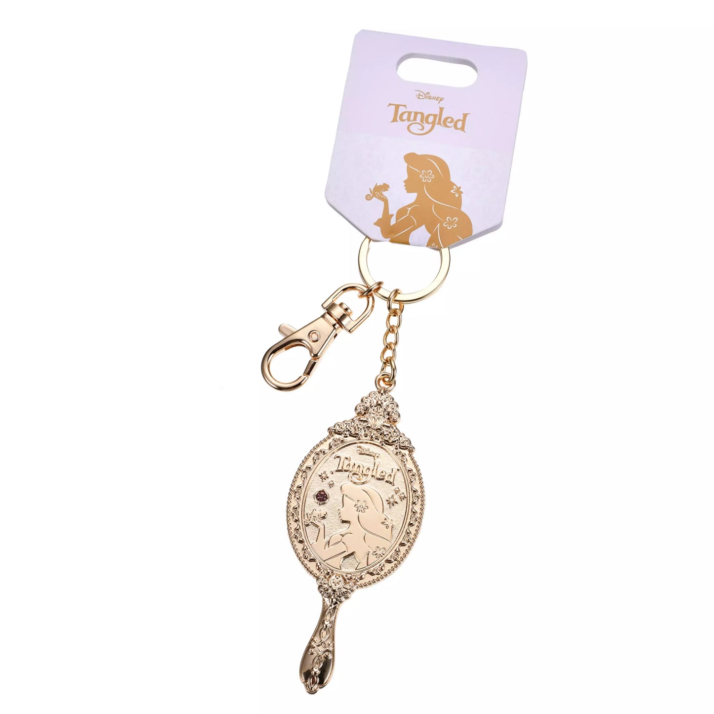 “Pre-Order” JDS - Rapunzel & Pascal Keychain Mirror, WISHING YOU A LOVELY DAY