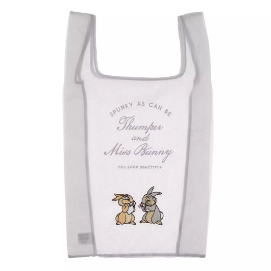 "Pre-Order" JDS - Miss Bunny & Thumper Shopping Bag/Eco Bag Embroidery, PASTEL BUNNIES "Bambi"