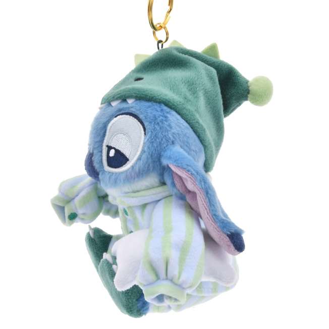 "Pre-Order" JDS - Stitch Plush Keychain, PAJAMA STYLE