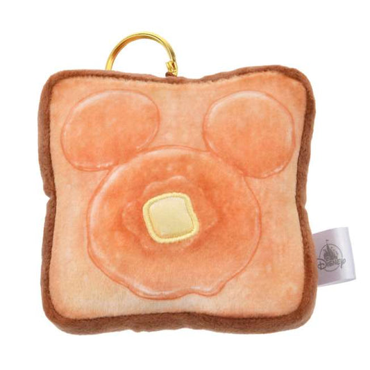"Pre-Order" JDS - Mickey Plush Keychain Toast, MICKEY'S BAKERY
