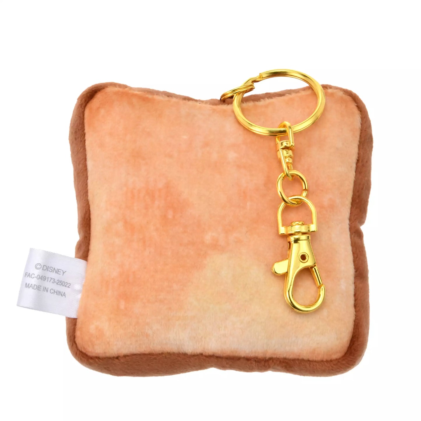 "Pre-Order" JDS - Mickey Plush Keychain Toast, MICKEY'S BAKERY