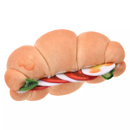 "Pre-Order" JDS/SHDR - Mickey Plush Keychain Croissant Sandwich, MICKEY'S BAKERY